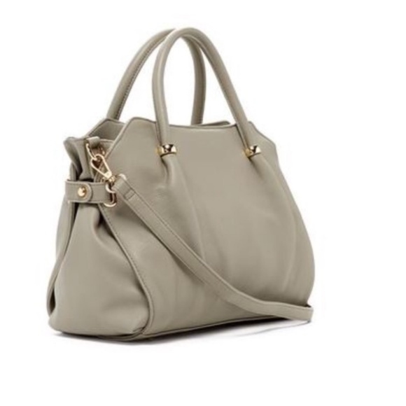 LAST ONE! Pink Haley Beatrice Tote in Gray - Picture 7 of 7